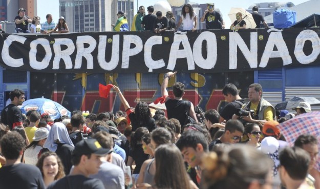 Manifestations contre la corruption Brésil 2